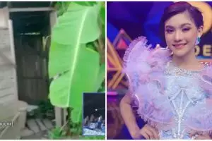 Kamar mandi Sridevi juara D’Academy di Prabumulih baknya hanya pakai drum berkarat, intip 7 potretnya