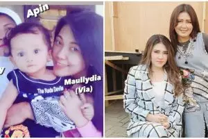 Sang adik disebut lebih cantik dari kakak, intip 11 transformasi Mella Rossa adik Via Vallen