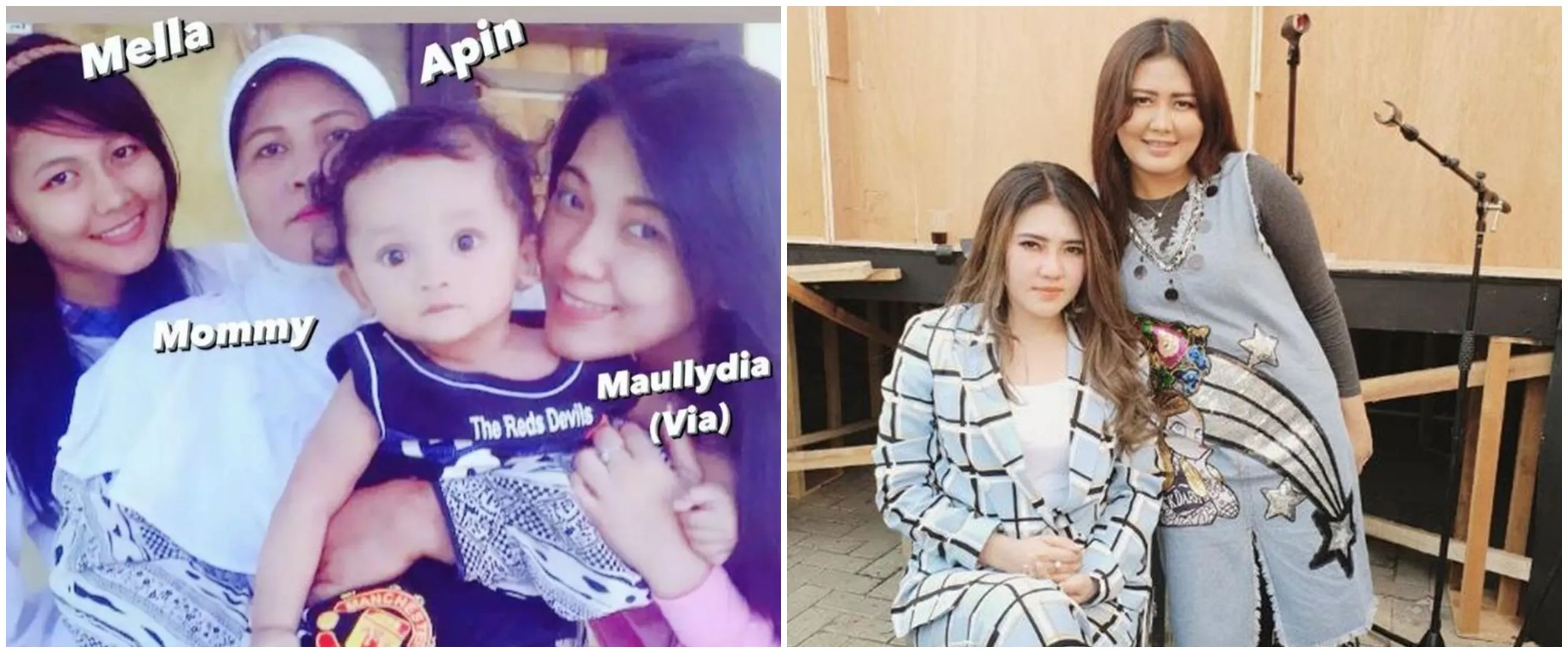 Sang adik disebut lebih cantik dari kakak, intip 11 transformasi Mella Rossa adik Via Vallen
