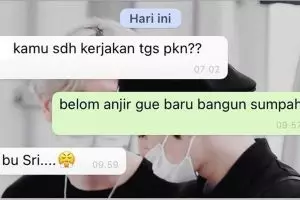 11 Chat lucu salah kirim ini bikin terpaksa harus ngeles, kenapa ya?