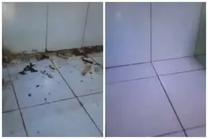 Cara sederhana membersihkan kotoran dan kerak pada meja kompor di dapur, auto kinclong lagi