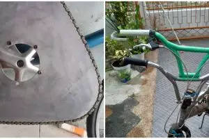 Kaum gowes harus lihat, 11 modifikasi nyeleneh sepeda ini usung konsep antimainstream
