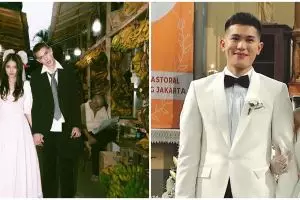 Pacaran sebentar langsung menikah, ini 11 momen pemberkatan Julian Jacob dan Mirriam Eka