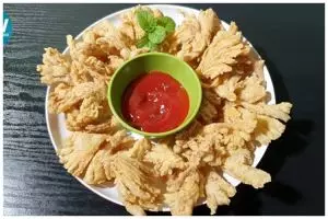 Trik goreng jamur krispi agar hasilnya minim minyak dan renyah tahan lama hingga 2 bulan