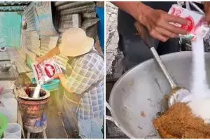 Pembeli langsung melongo, 11 momen lucu pedagang ngasih bumbu masakan ini bikin heran