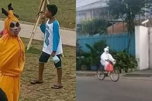 11 Momen ketemu hantu jadi-jadian ini penampakannya malah lucu, jadi nggak serem
