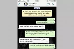 Berprasangka buruk pada kurir, 11 chat lucu penerima paket ini endingnya di luar dugaan