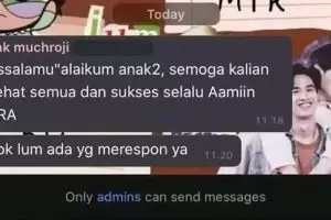 11 Chat lucu guru dan murid di grup ini kocak, perkara typo jadi heboh sekelas