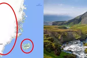 Kenapa daratan Greenland isinya cuma es sementara Islandia malah padang rumput? Begini faktanya