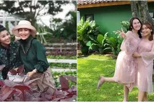 Potret kompak 9 pedangdut dan adik perempuannya, Mella Rossa disebut lebih cantik dari Via Vallen