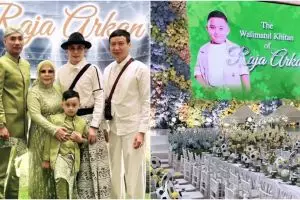 Digelar mewah dan meriah, 11 momen sunatan keponakan Syahrini ini kayak acara nikahan