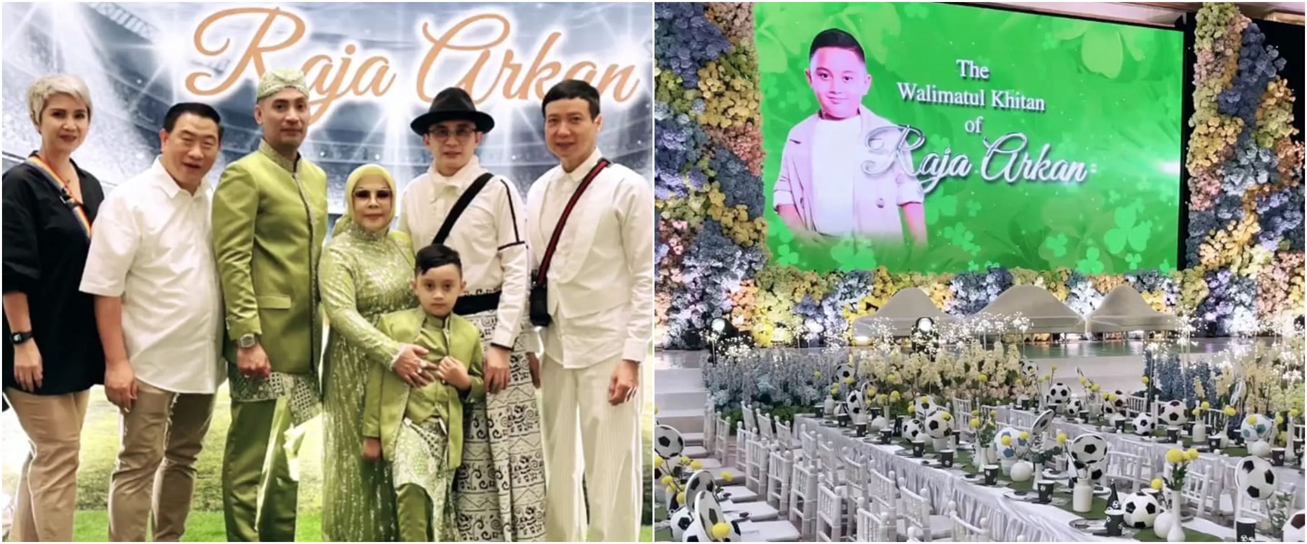 Digelar mewah dan meriah, 11 momen sunatan keponakan Syahrini ini kayak acara nikahan