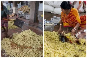 Pembuatan sejenis keripik di India ini disebut paling nggak higienis, ini 11 fotonya
