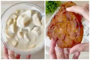 Cara jitu bikin adonan pisang goreng madu agar legit, tidak keras dan renyah tahan lama