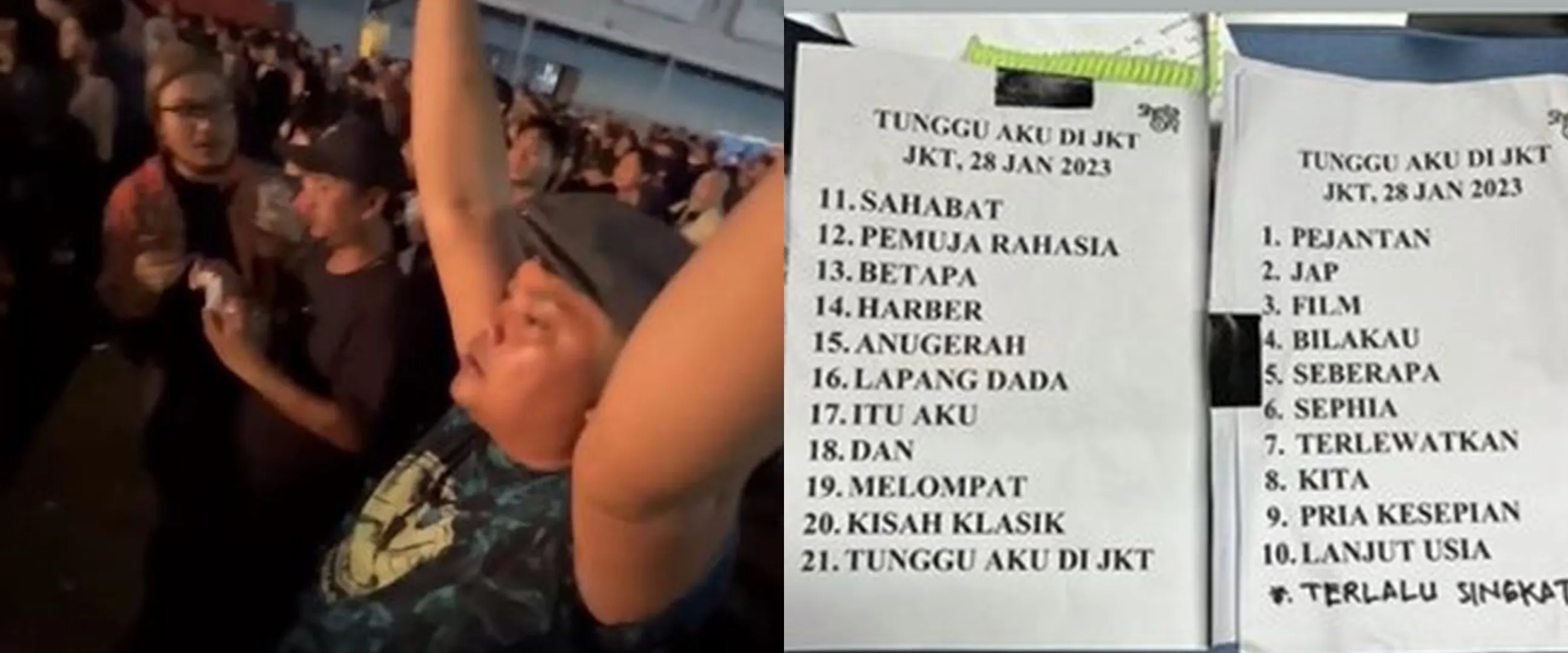 Pria ini jadi sorotan bisa tebak urutan lagu di konser Sheila On 7, ternyata begini fakta di baliknya
