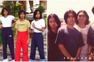 9 Transformasi Sheila On 7 dari awal karier hingga kini, penampilan Eross sama sekali tak berubah