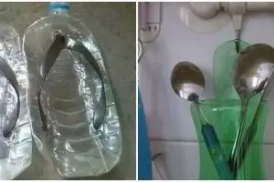 Jangan dibuang, 11 ide nyeleneh manfaatkan botol plastik ini idenya boleh juga