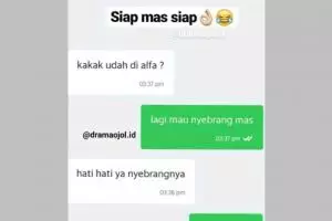 11 Chat lucu driver ojek online gombalin penumpang bikin jomblo baper parah