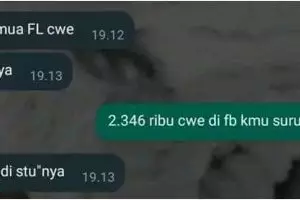 Menguji kesabaran, 11 chat lucu cewek posesif ini bikin ngelus dada