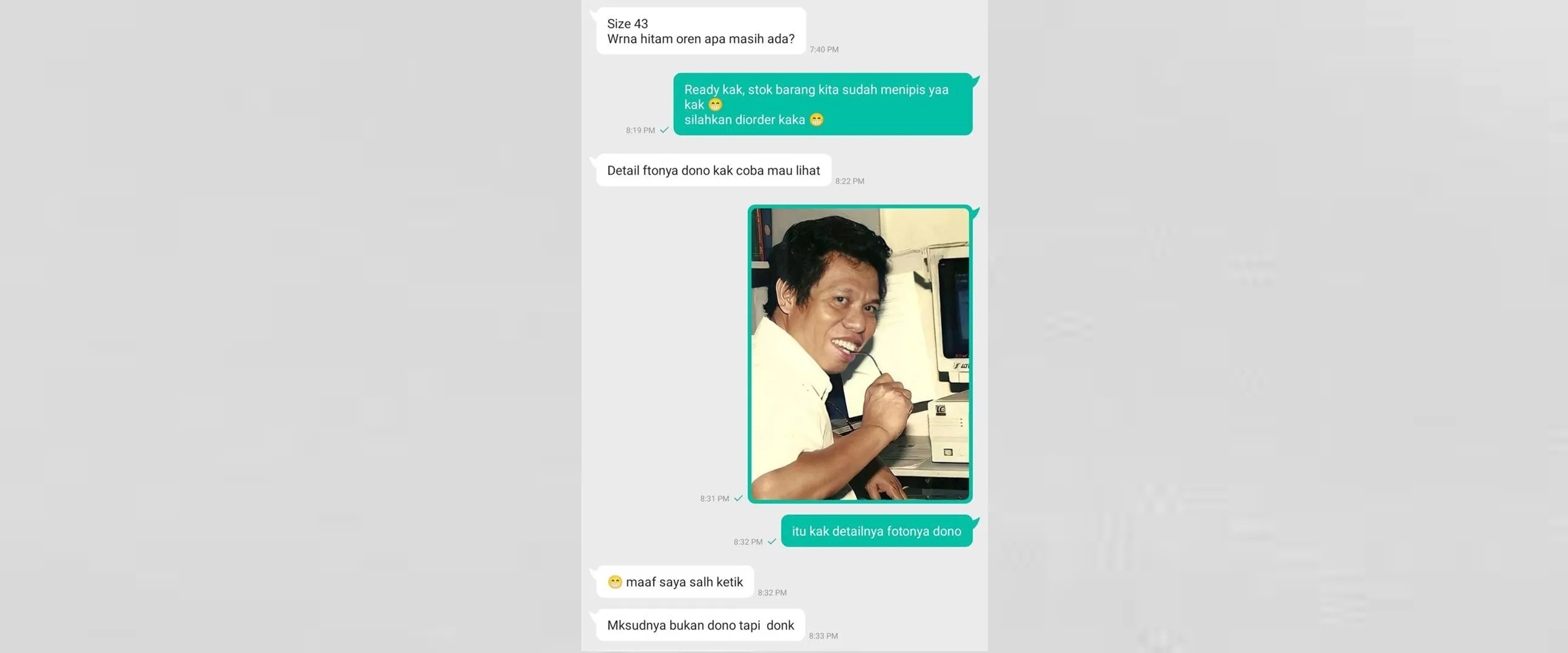 11 Chat lucu penjual online shop kirim PAP foto ke pembeli ini nyeleneh abis, bikin geleng kepala
