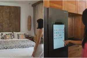 Jarang muncul di layar kaca, intip 13 potret rumah mewah Indah Kalalo di Bali yang pakai panel surya