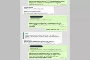 13 Chat lucu kurir saat kirim paket COD hadapi customer galak, kocak tapi kasihan