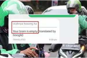 15 Translate nyeleneh di chat aplikasi ojek online ini bikin pembeli nggak kuat nahan tawa