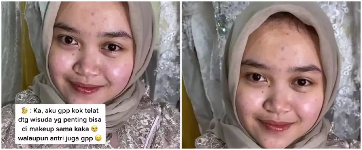 Wanita ini dirias makeup impian ala Barbie untuk wisudanya, cantiknya manglingi bak pengantin