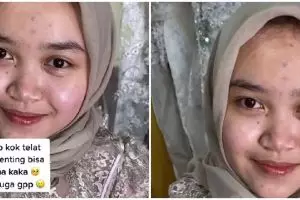 Wanita ini dirias makeup impian ala Barbie untuk wisudanya, cantiknya manglingi bak pengantin