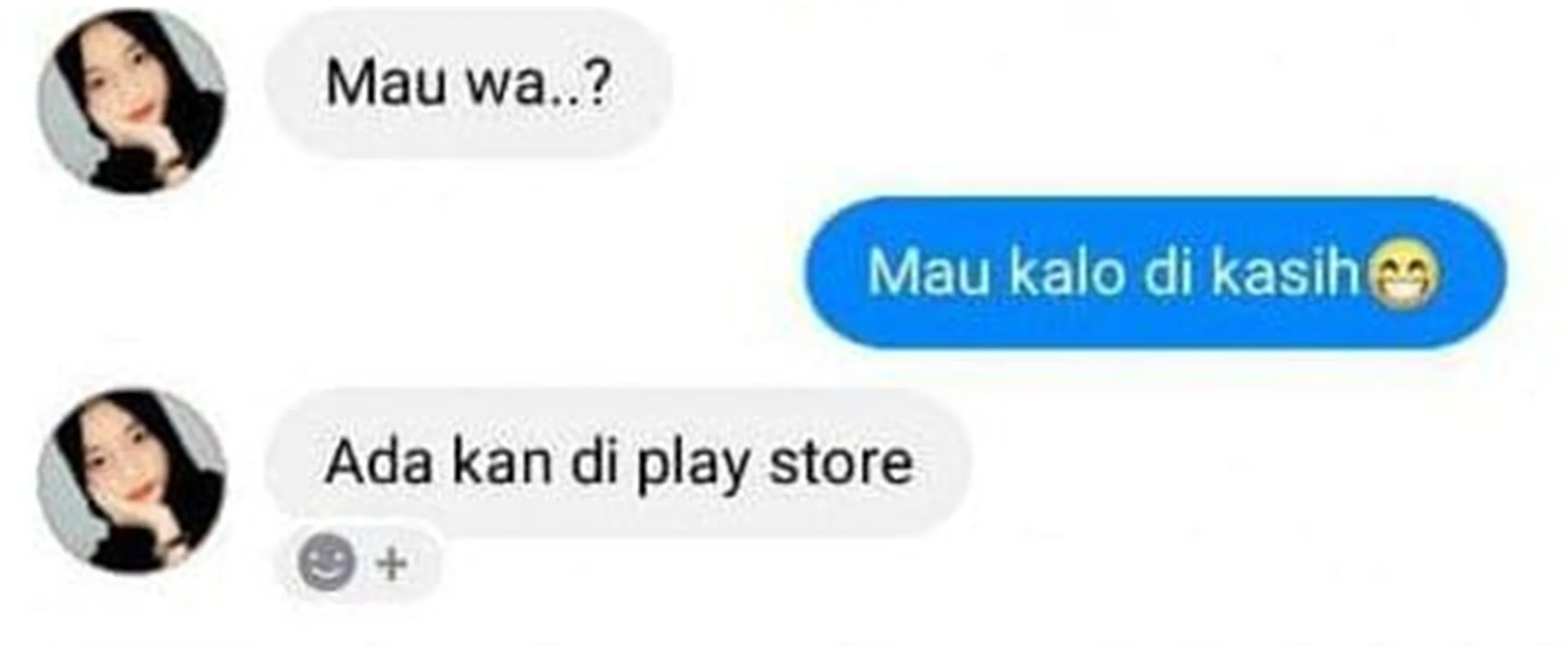 Definisi sakit tak berdarah, 11 chat lucu minta nomor whatsapp ini balasannya bikin nyesek
