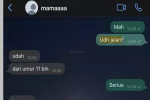 11 Chat lucu jawaban nyeleneh emak-emak ke anak ini endingnya ngeselin, bikin geregetan