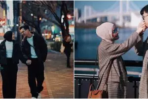 Unggah momen saling pangku di tempat umum, kemesraan Rey Mbayang dan Dinda Hauw tuai hujatan