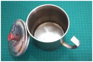 Hanya pakai potongan sterofoam, ini cara perbaiki gagang cangkir yang patah