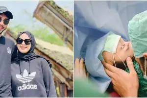 Melahirkan di usia muda, intip 9 momen persalinan istri Achmad Megantara pemeran KKN di Desa Penari
