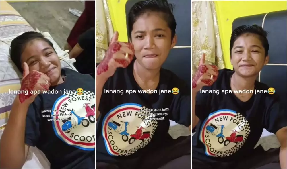 pengantin tomboi © TikTok