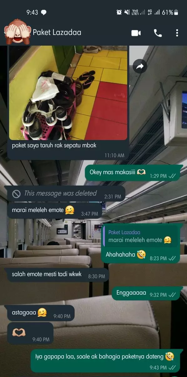 kurir bikin baper © 2023 brilio.net