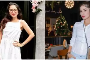 9 Gaya Ussy Sulistiawaty pakai dress pendek, penampilannya saat kondangan dinilai kelewat seksi