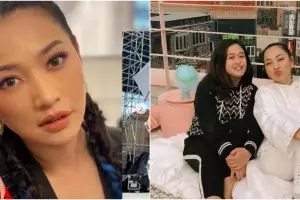 Jarang terekspos, 9 potret kedekatan Hesti Purwadinata dan putri sambungnya ini kompak bak seumuran