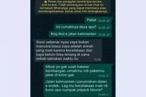 11 Chat lucu kurir di prank customer ini bikin males nanggepin, jadi tambah repot