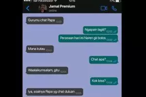 13 Chat lucu orang tua dan anak ini absurdnya bikin ngakak terus
