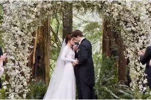 Momen nikah bertema outdoor jam 6 pagi di Manado ini serasa di film Twilight, intip potret suasananya