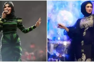 Tampil nyentrik saat manggung di konser Dewa 19, begini 11 gaya Mulan Jameela di keseharian