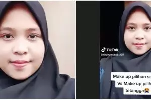 Perbandingan manten dirias MUA pilihan sendiri vs tetangga, hasilnya bikin nyesek