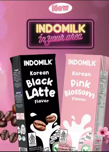 Indomilk x Blackpink © Instagram