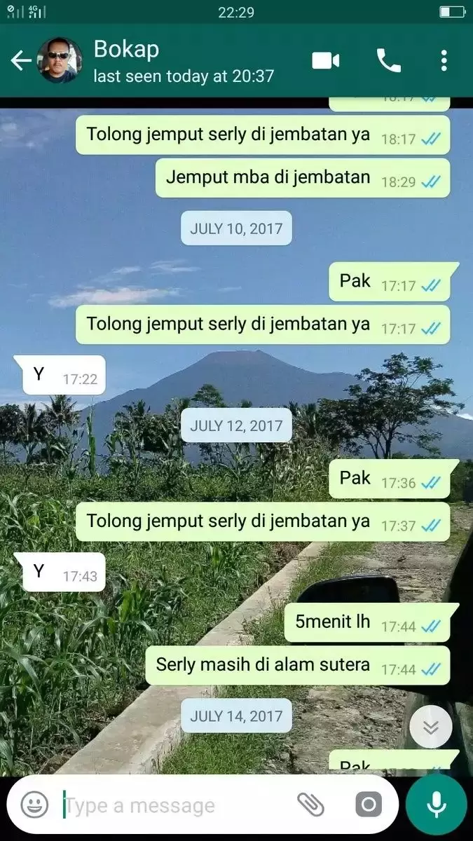 Chat anak ngerjain orang tua © 2023 brilio.net