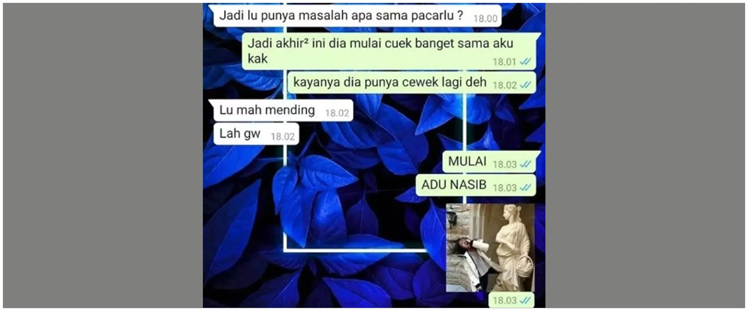 11 Balasan chat lucu saat teman lagi curhat, ngenes sekaligus geregetan bacanya