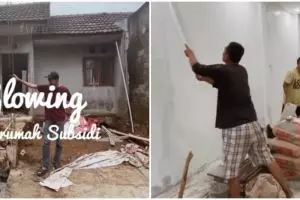 Hunian usai dimakeover ini bukti rumah subsidi bisa glowing, dalamnya minimalis tapi Instagramable