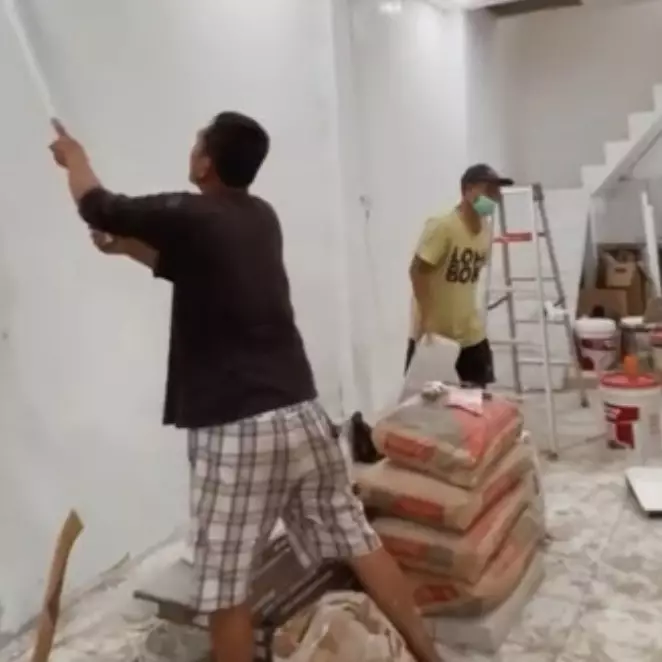 Hunian usai dimakeover ini bukti rumah subsidi bisa glowing, dalamnya minimalis tapi Instagramable