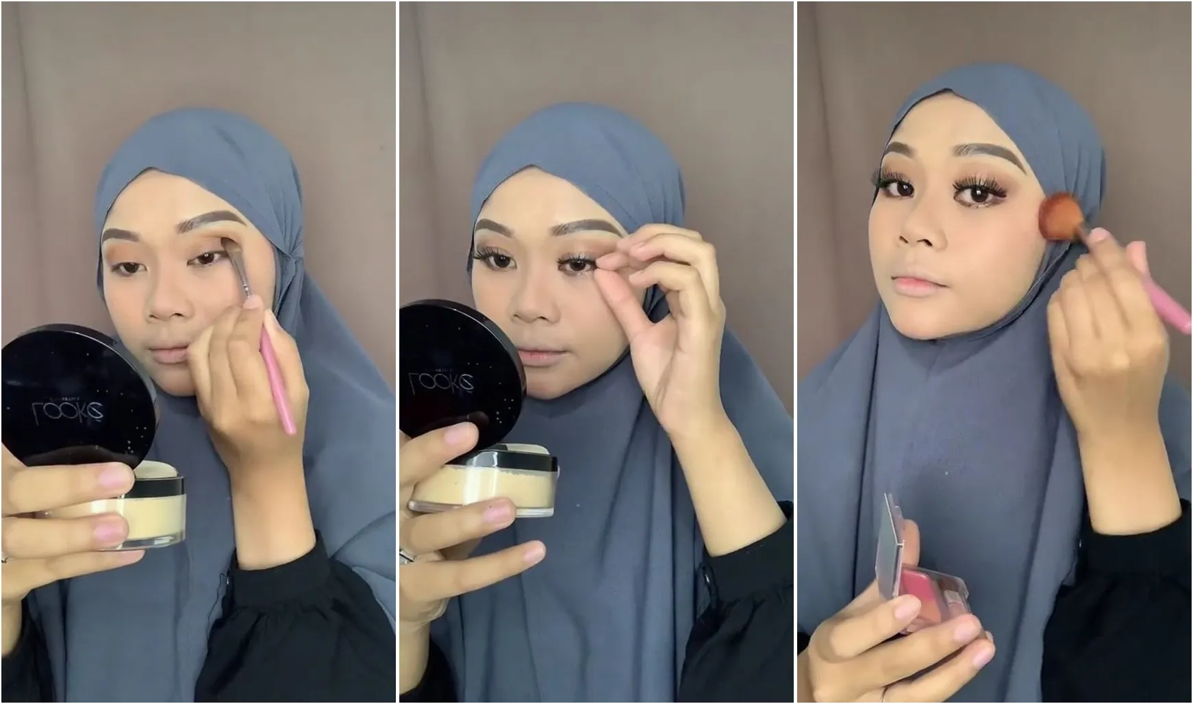 Sering dibilang mirip, potret wanita makeup ala Aurel Hermansyah ini hasilnya seperti kakak dan adik