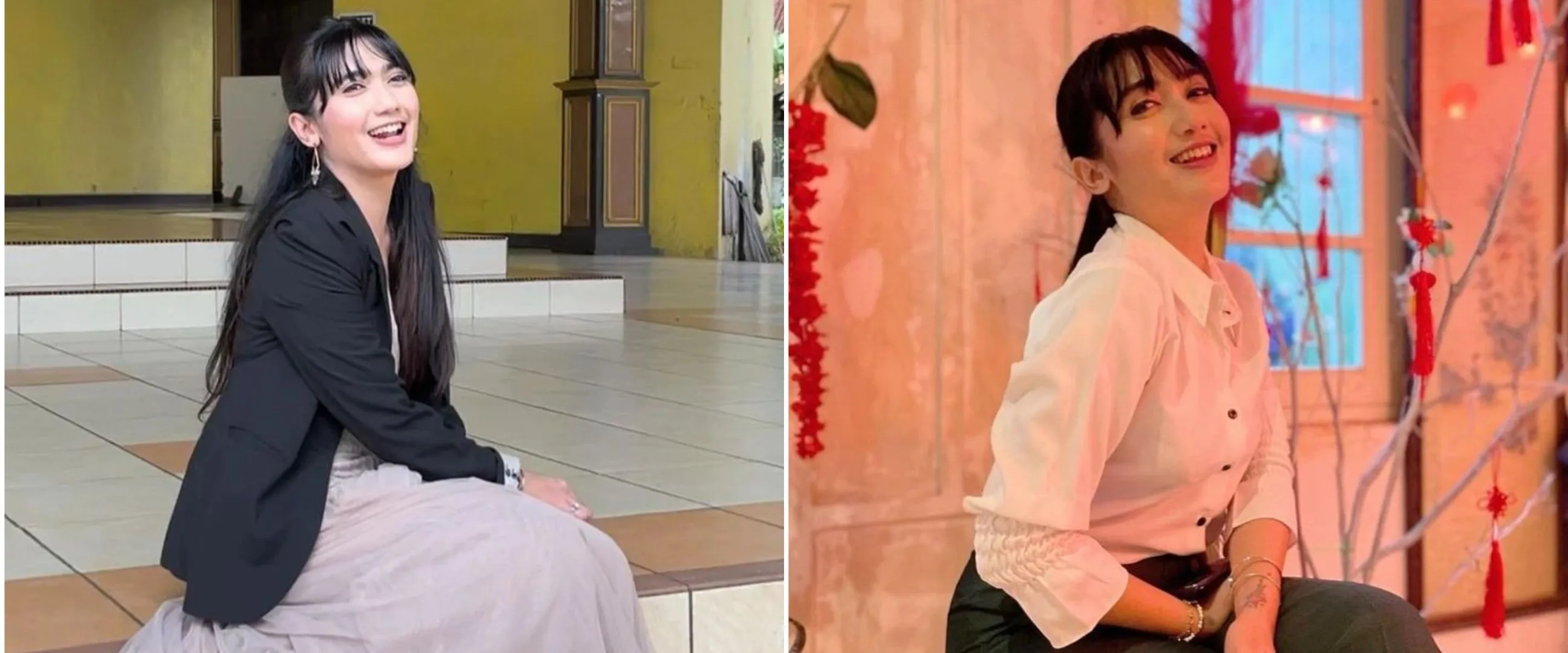 Dulu jadi primadona FTV kolosal Genta Buana, 11 potret terbaru Revi Mariska yang kian glowing